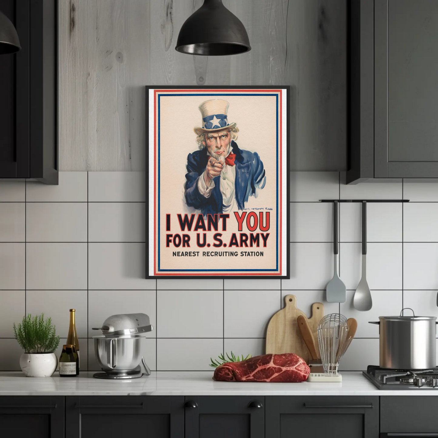 I Want YOU for U.S. Army – World War I Recruiting Poster