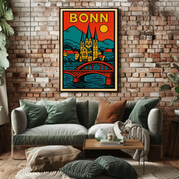 Bonn Cityscape Poster