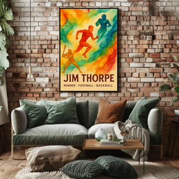 Jim Thorpe Multisport Legend Poster