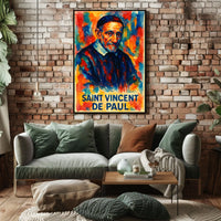 Saint Vincent De Paul Poster