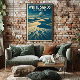 White Sands New Mexico Poster