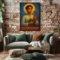 Saint Pedro Calungsod Patron of Filipino Youth and Catechists Poster