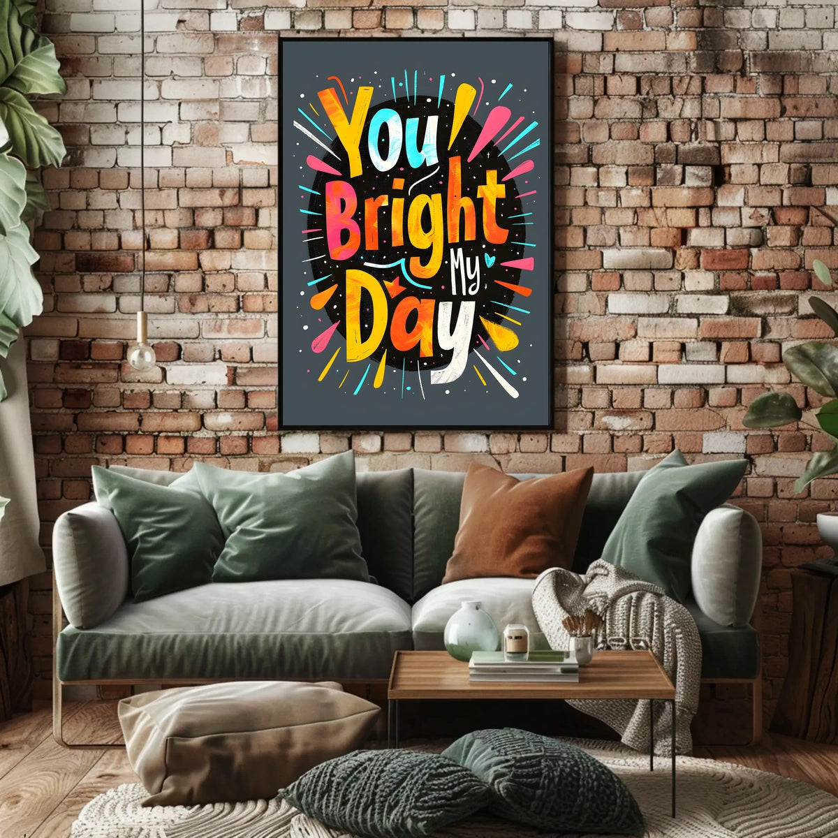 You Brighten My Day Poster