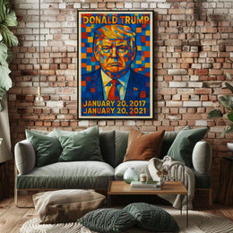 Donald Trump Presidential Term Poster