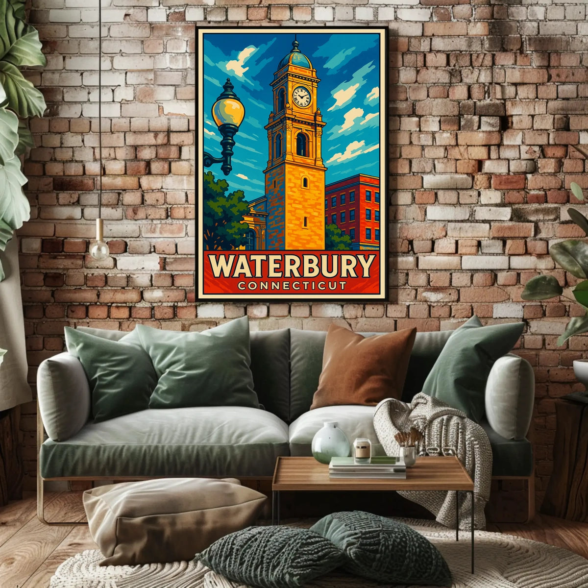 Waterbury, Connecticut Poster