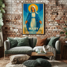 Mary The Blessed Virgin Poster