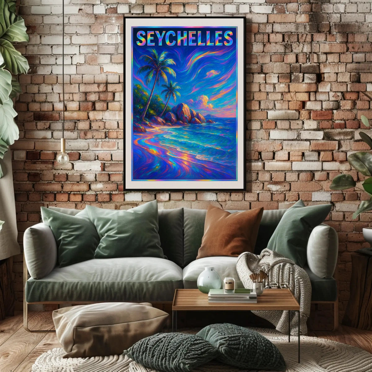 Seychelles Paradise Poster
