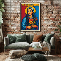 St. Maria Goretti Poster