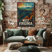 West Virginia Scenic Poster