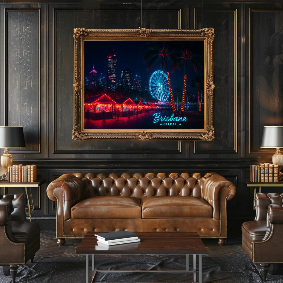 Brisbane Nights Poster