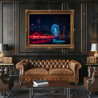 Brisbane Nights Poster