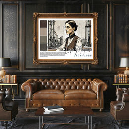 Lise Meitner: Pioneer of Nuclear Physics Poster