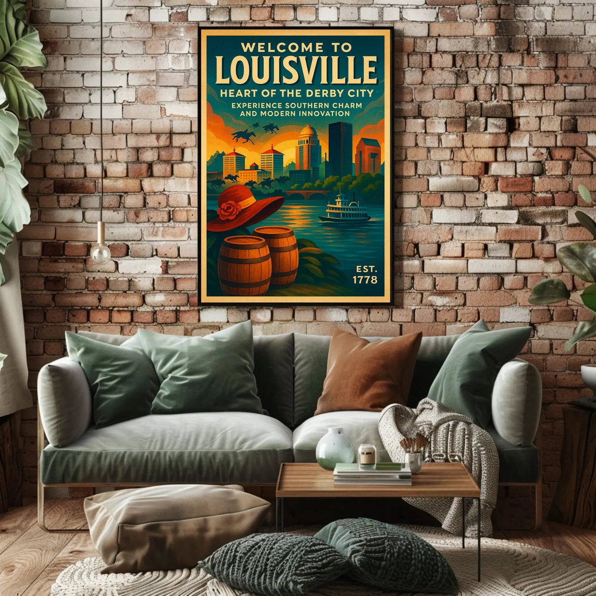 Welcome to Louisville Poster