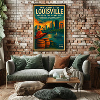 Welcome to Louisville Poster
