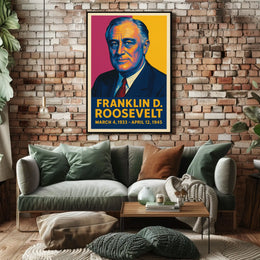 Franklin D. Roosevelt Poster