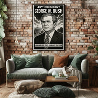 George W. Bush 43Rd President Poster