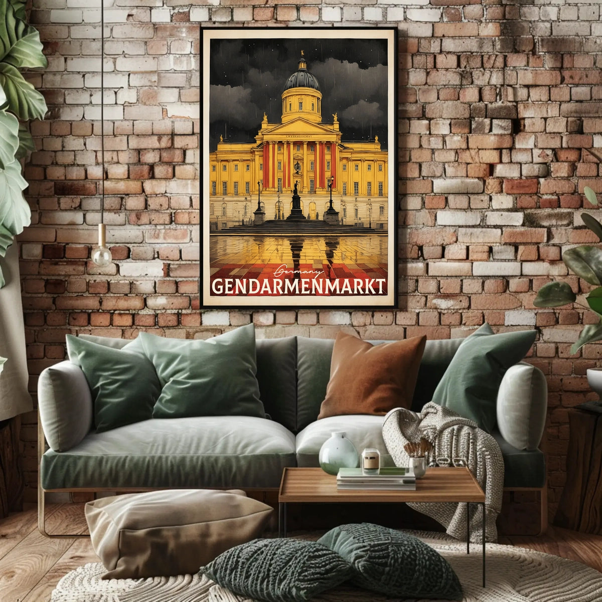 Gendarmenmarkt Architectural Elegance Poster