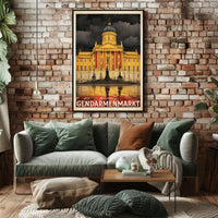 Gendarmenmarkt Architectural Elegance Poster