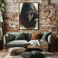 The Enigmatic Gaze Poster PosterGoat