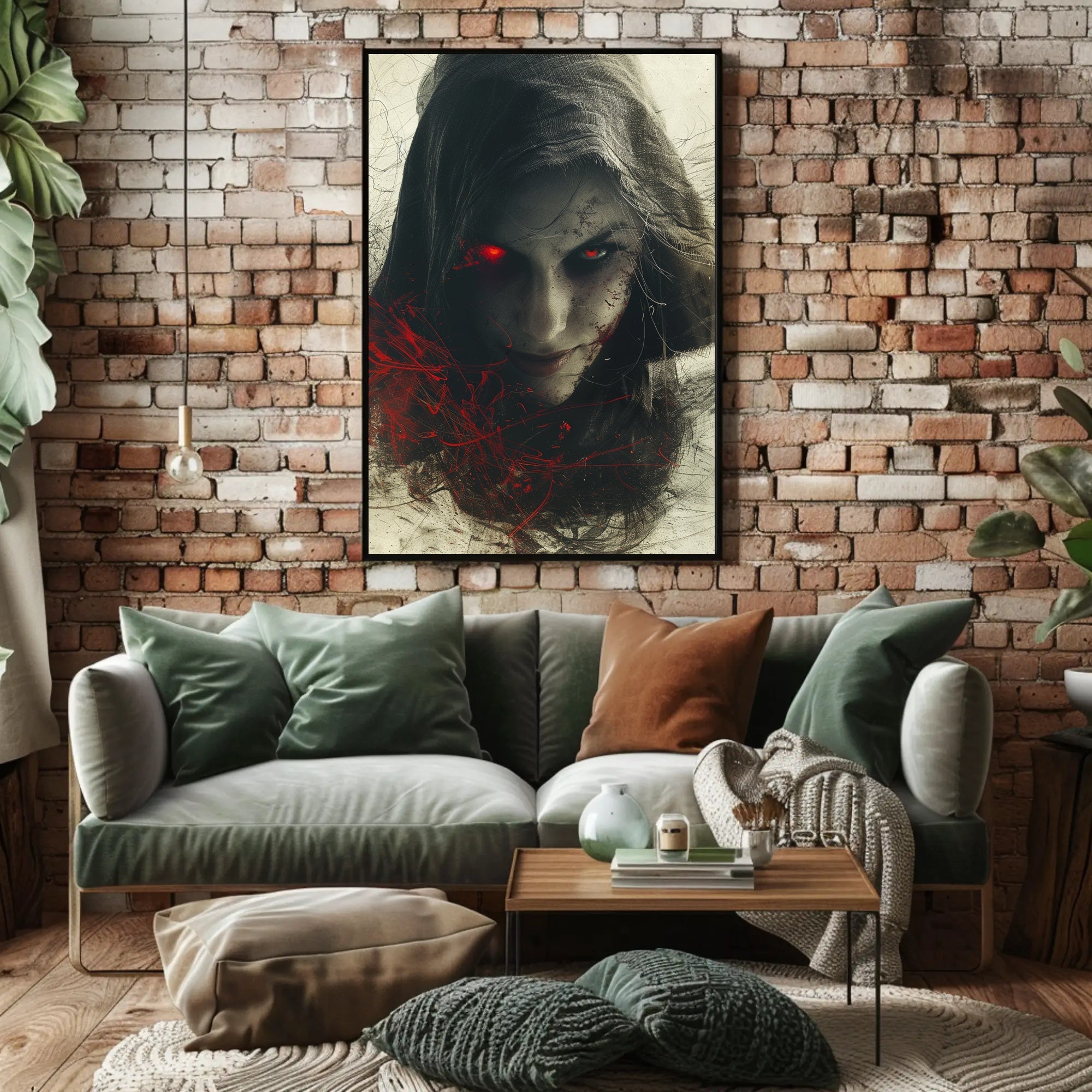 The Enigmatic Gaze Poster PosterGoat