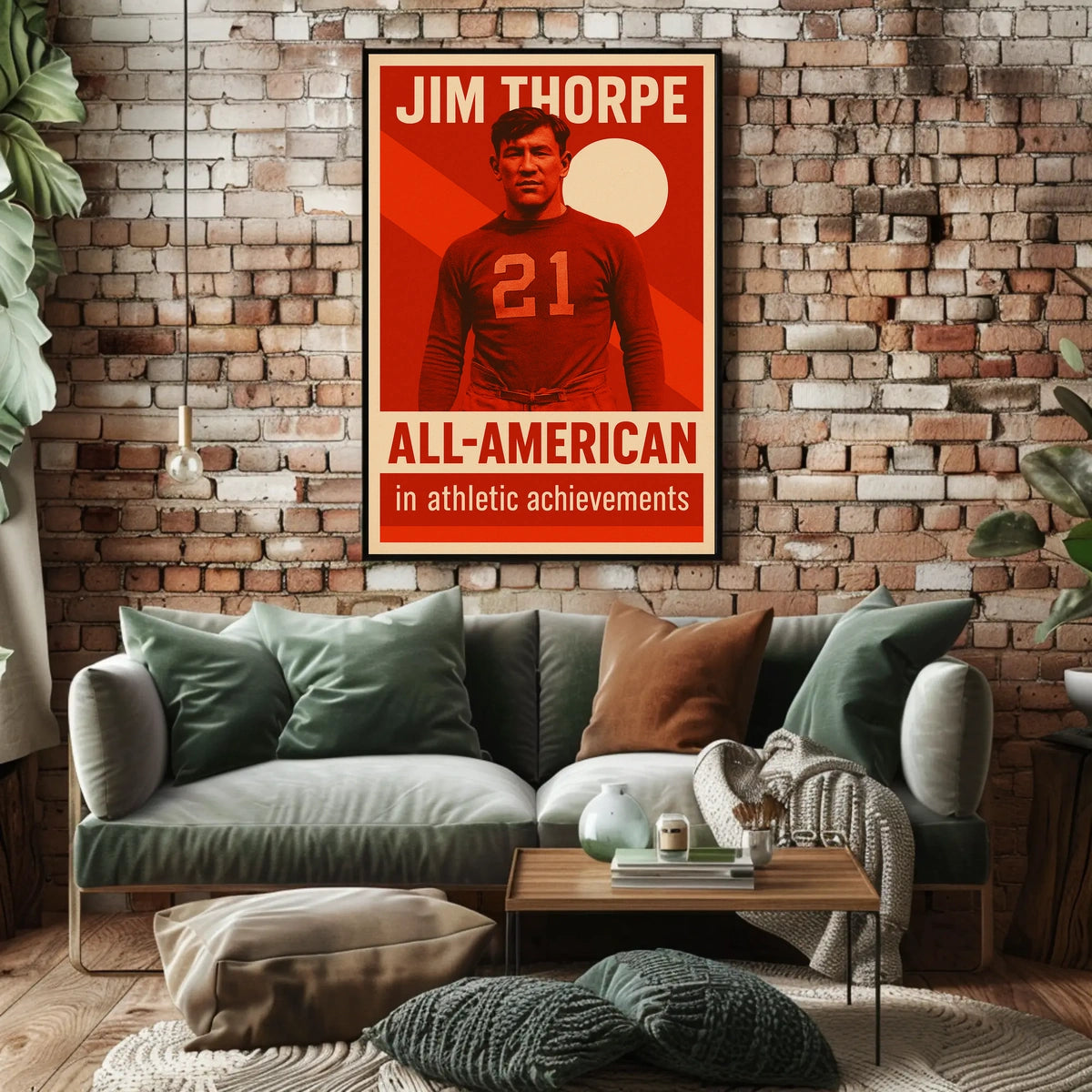 Jim Thorpe All-American Poster