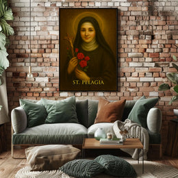 St. Pelagia Poster