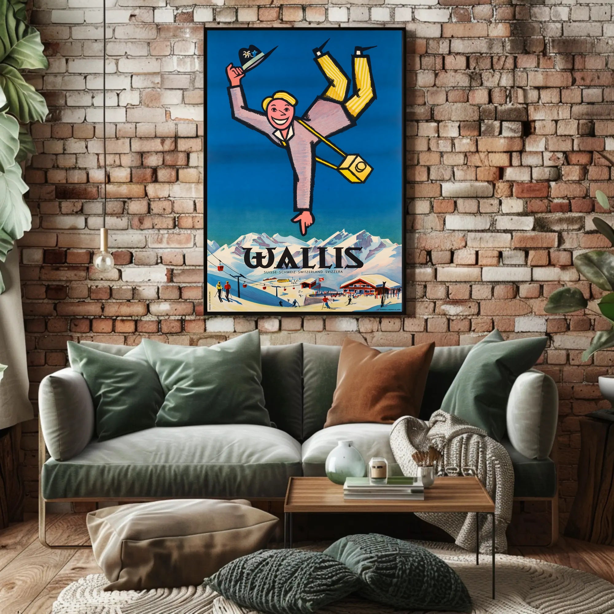 Wallis Travel Poster PosterGoat