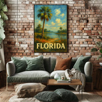 Florida Landscape Poster