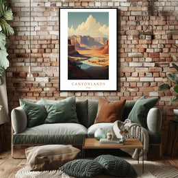 Canyonlands Landscape Poster PosterGoat