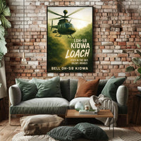 Bell OH-58 Kiowa Eyes in the Sky Poster PosterGoat