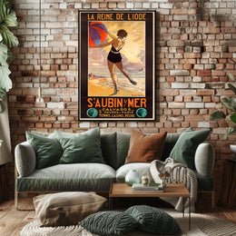La Reine De LIode St. Aubin-Sur-Mer Poster
