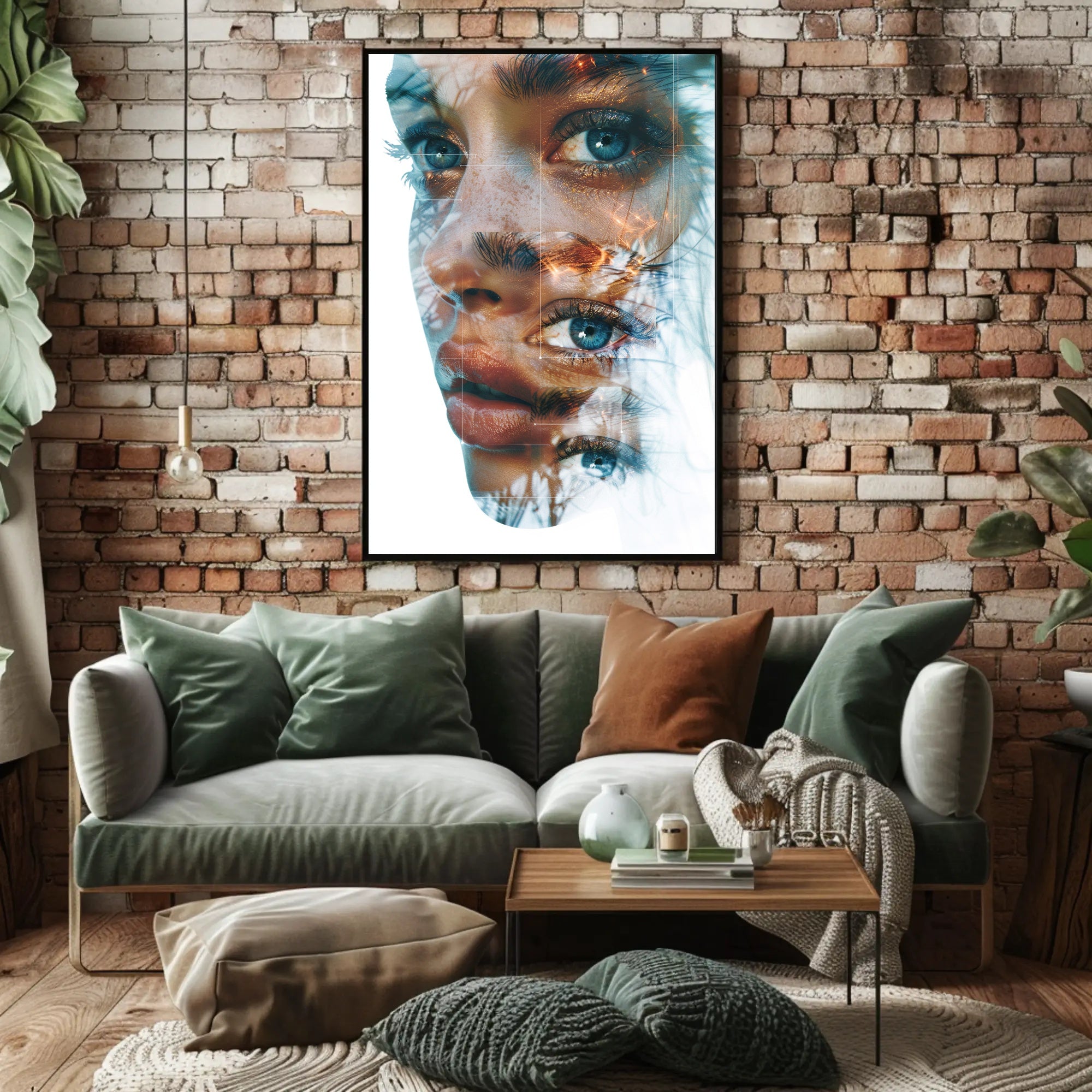 Mysterious Cloaked Figure Fantasy Art Poster Print PosterGoat