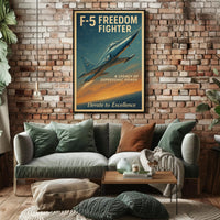 F-5 Freedom Fighter Poster