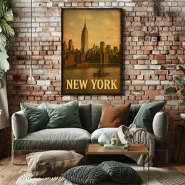 New York City Skyline Poster