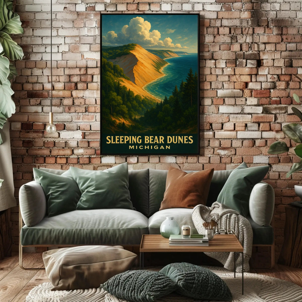 Sleeping Bear Dunes Michigan Poster