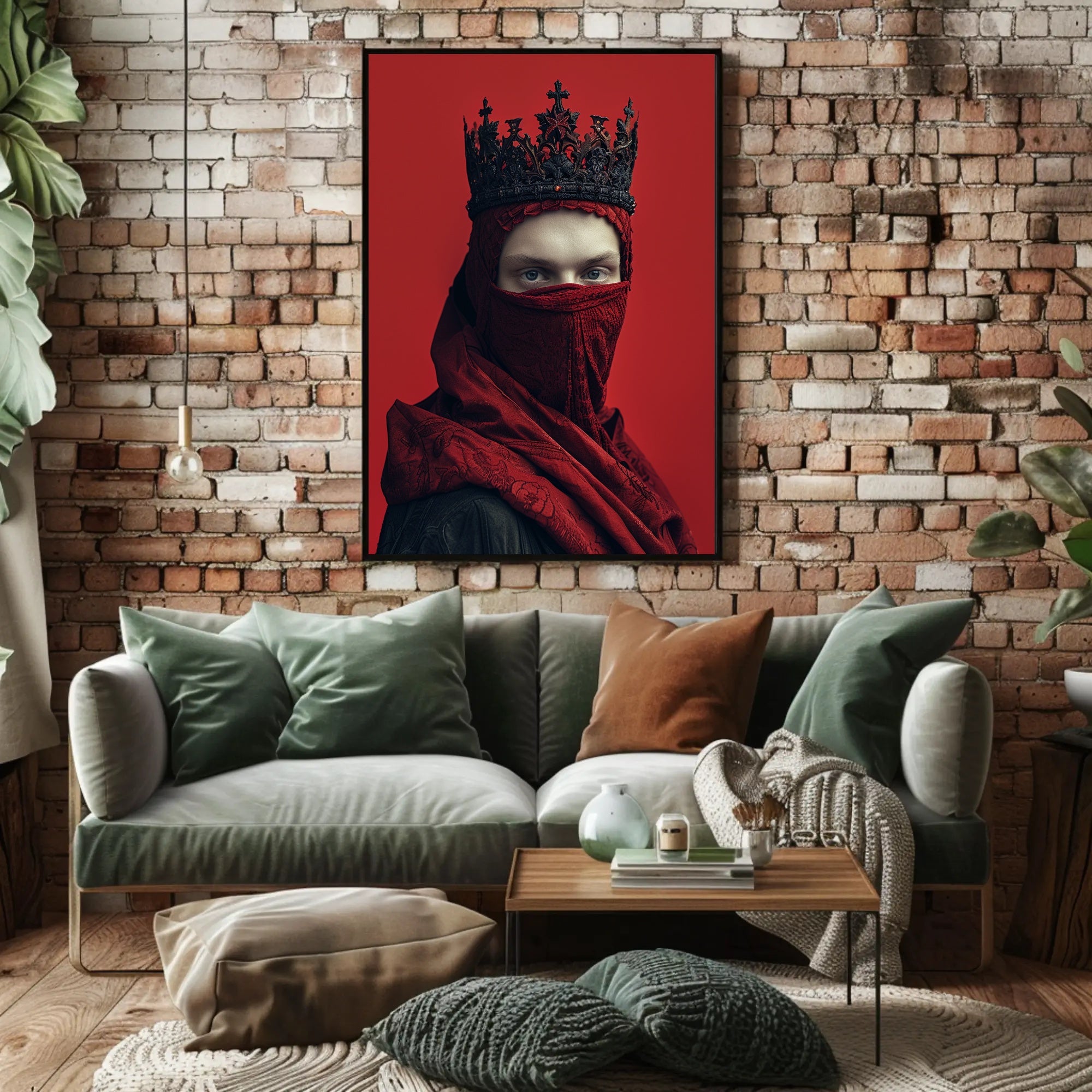 Regal Enigma Art Print Poster for Home Decor and Wanderlust Spirits PosterGoat