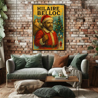 Santa Claus Holiday Wonderland Christmas Cultural or Heritage Poster