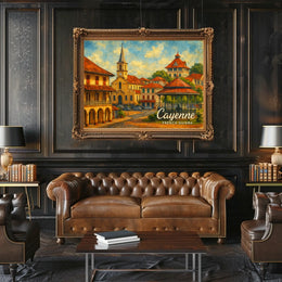 Cayenne French Guiana Poster