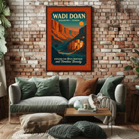 Wadi DoAn YemenS Timeless Beauty Poster