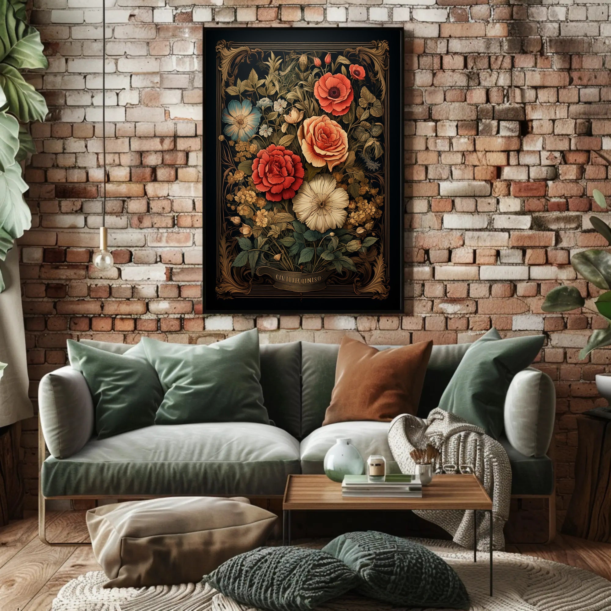 Floral Elegance Poster