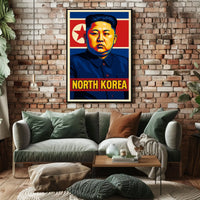 North Korea Leader Poster