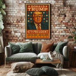 Donald Trump 47Th President Poster