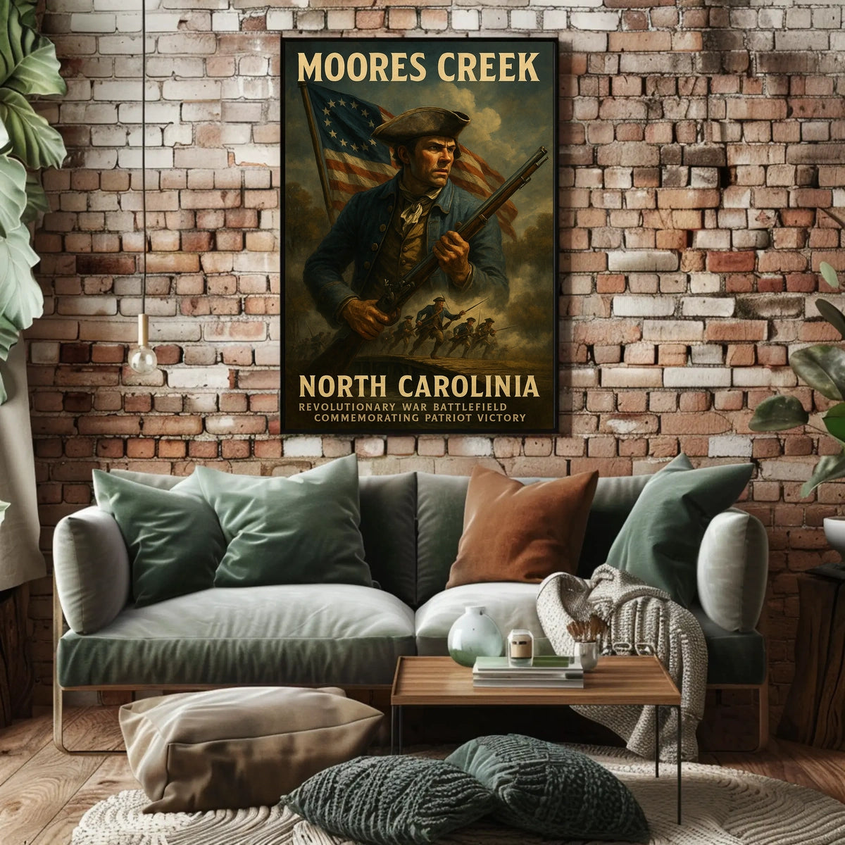 Moores Creek Revolutionary War Poster