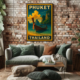 Phuket, Thailand Travel Poster