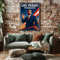 Las Vegas Forward Poster PosterGoat