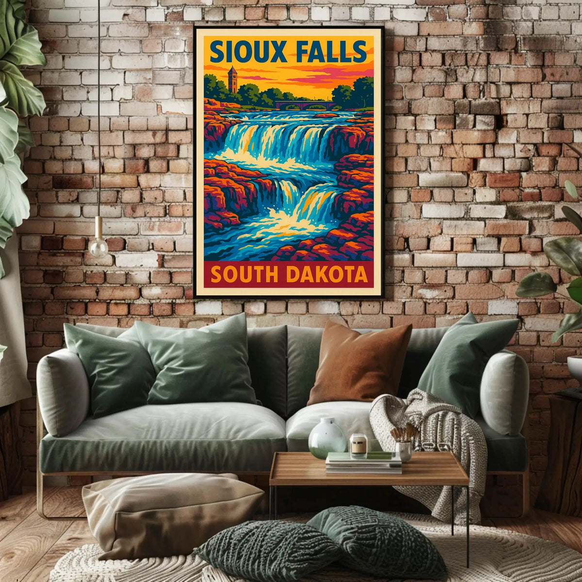 Sioux Falls South Dakota Poster
