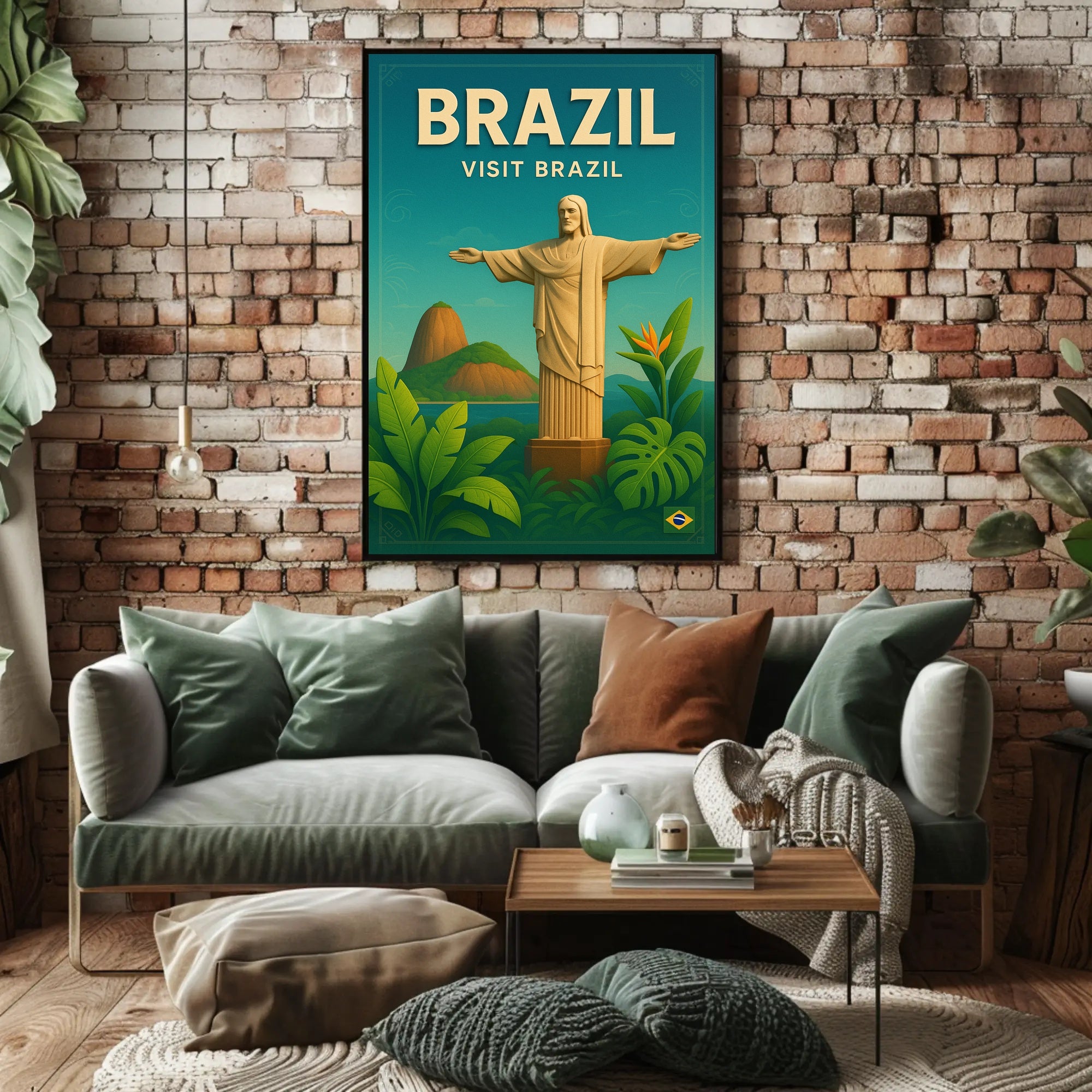 Discover Brazil Poster PosterGoat