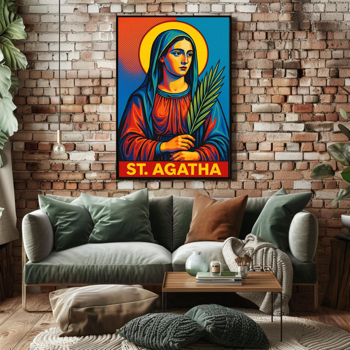 St. Agatha Poster