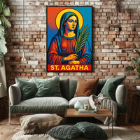 St. Agatha Poster
