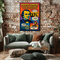 Andrew Johnson 17th President Poster